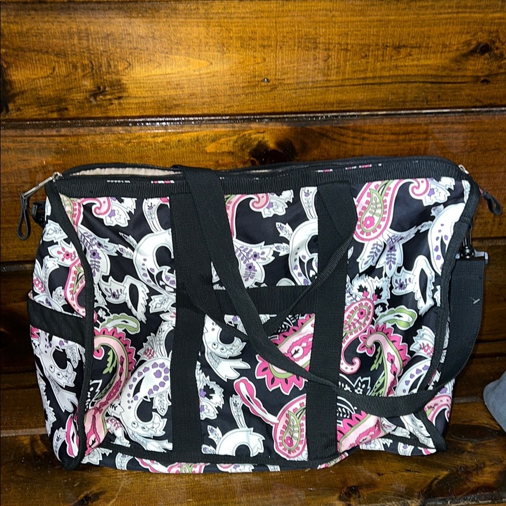 Tyler Rodan Paisley Print Women's Duffle Overnight Bag-‎ OS